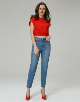 Oversized Cotton Blouse