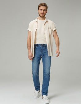 Oversized Cotton Blouse