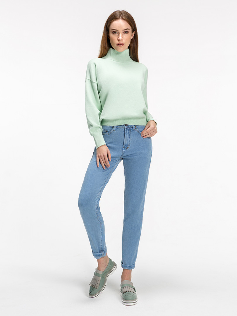 Женские Джинсы Мом VELOCITY VL 58-M-B29