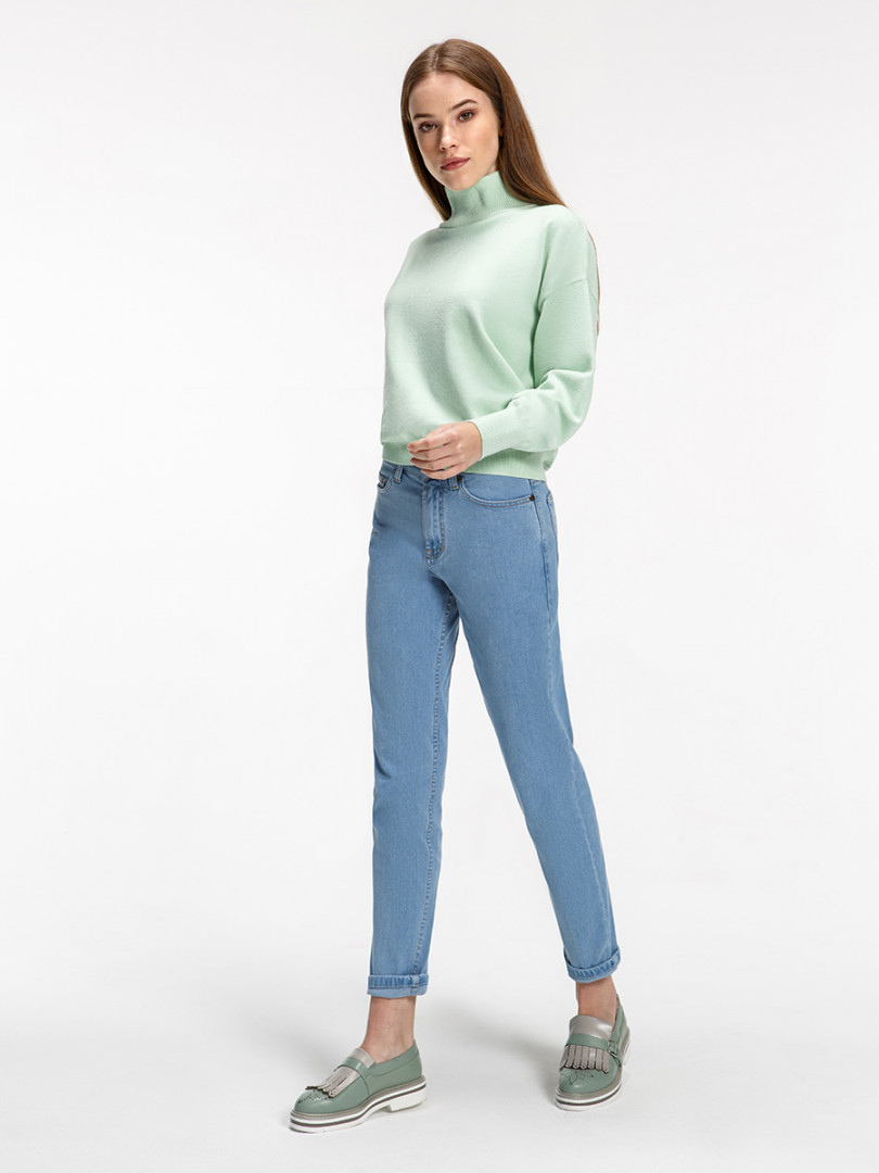 Женские Джинсы Мом VELOCITY VL 58-M-B29