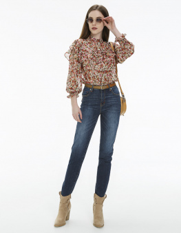 Oversized Cotton Blouse