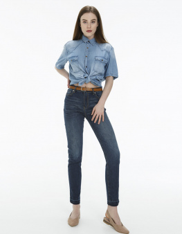 Oversized Cotton Blouse