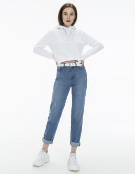 Oversized Cotton Blouse