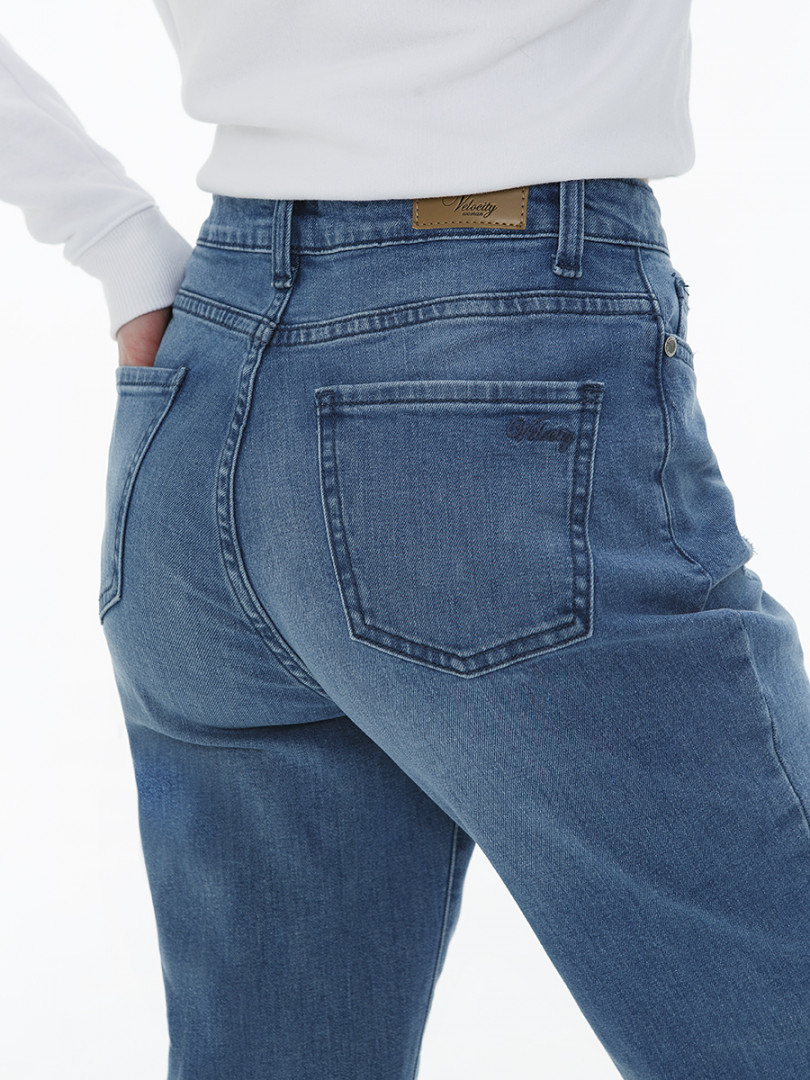 Женские Джинсы Mom VELOCITY LMV010-2