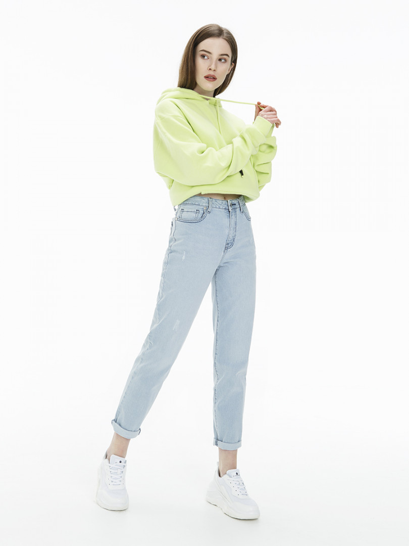 Женские Джинсы Mom VELOCITY LMV010-5