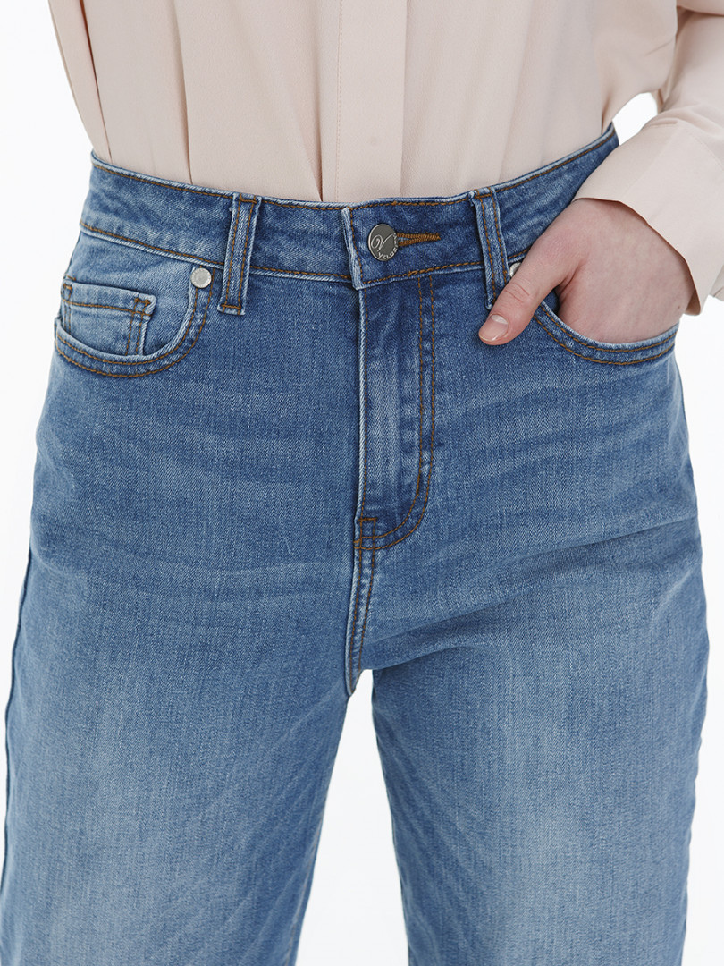 Женские Джинсы Mom VELOCITY  LMV011-3