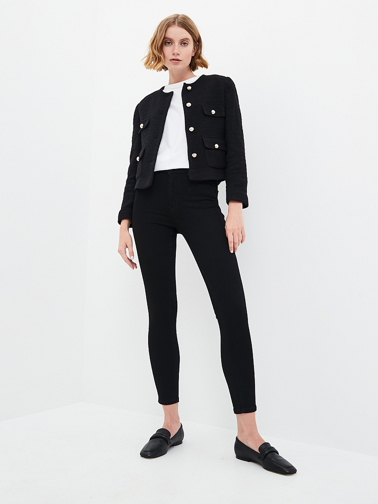 Женские Джинсы Черный арт. MR402A