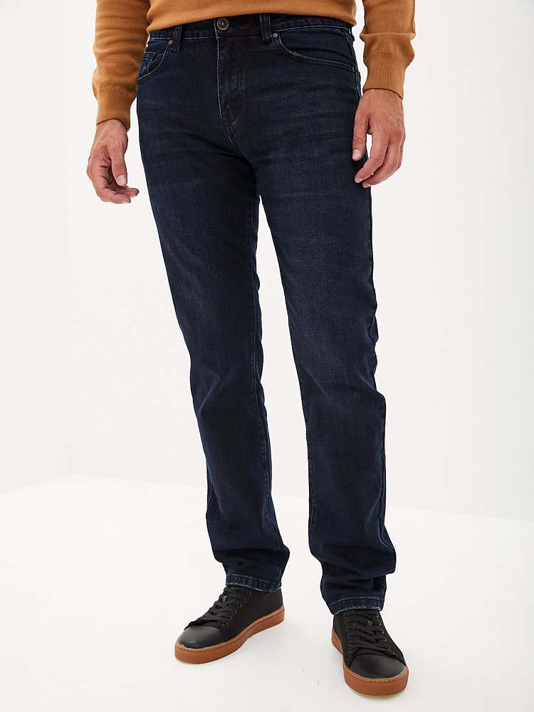 Мужские Джинсы Темно-синий арт. MR19216MID