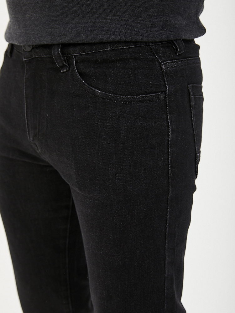 Мужские Джинсы Черный арт. MR19218MIDF
