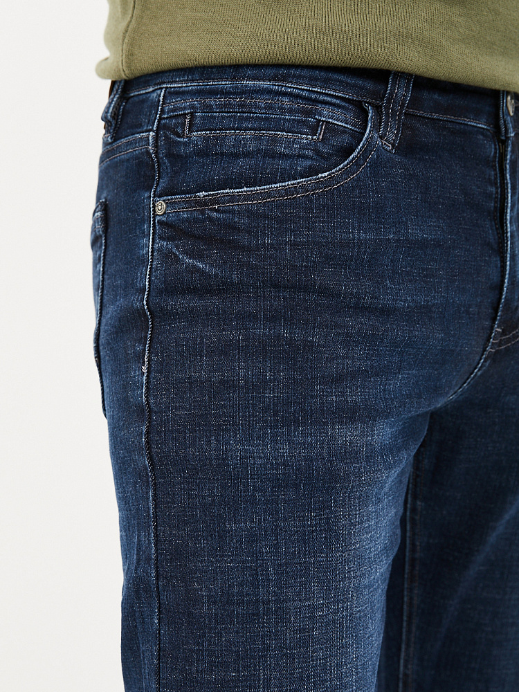 Мужские Джинсы Темно-синий арт. MR19219MIDF