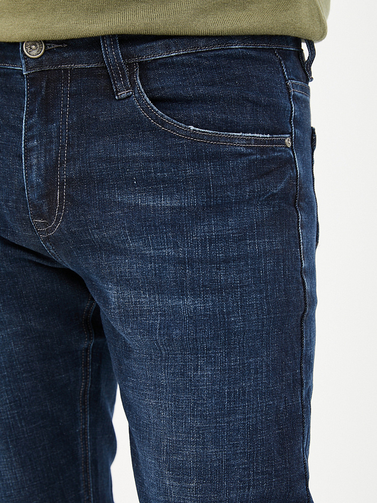 Мужские Джинсы Темно-синий арт. MR19219MIDF