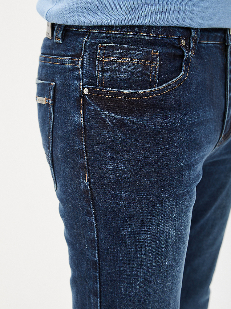 Мужские Джинсы Темно-синий арт. MR19220D