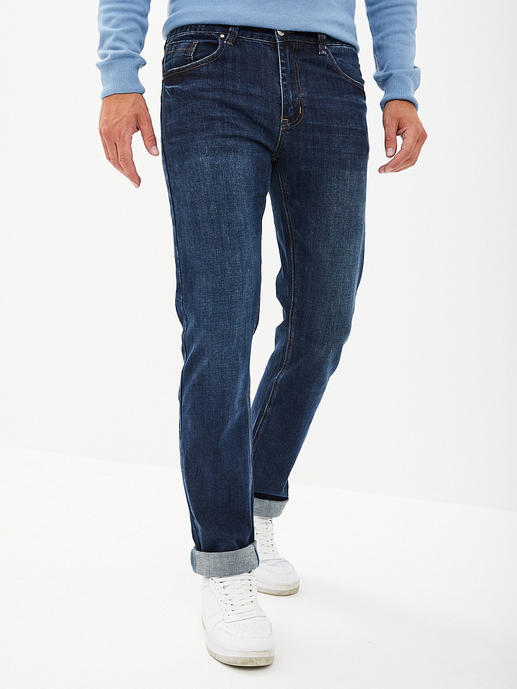 Мужские Джинсы Темно-синий арт. MR19220D