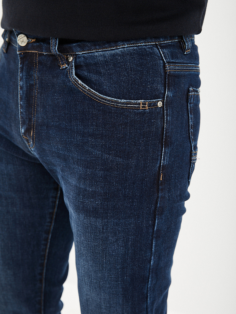 Мужские Джинсы Темно-синий арт. MR19217MID