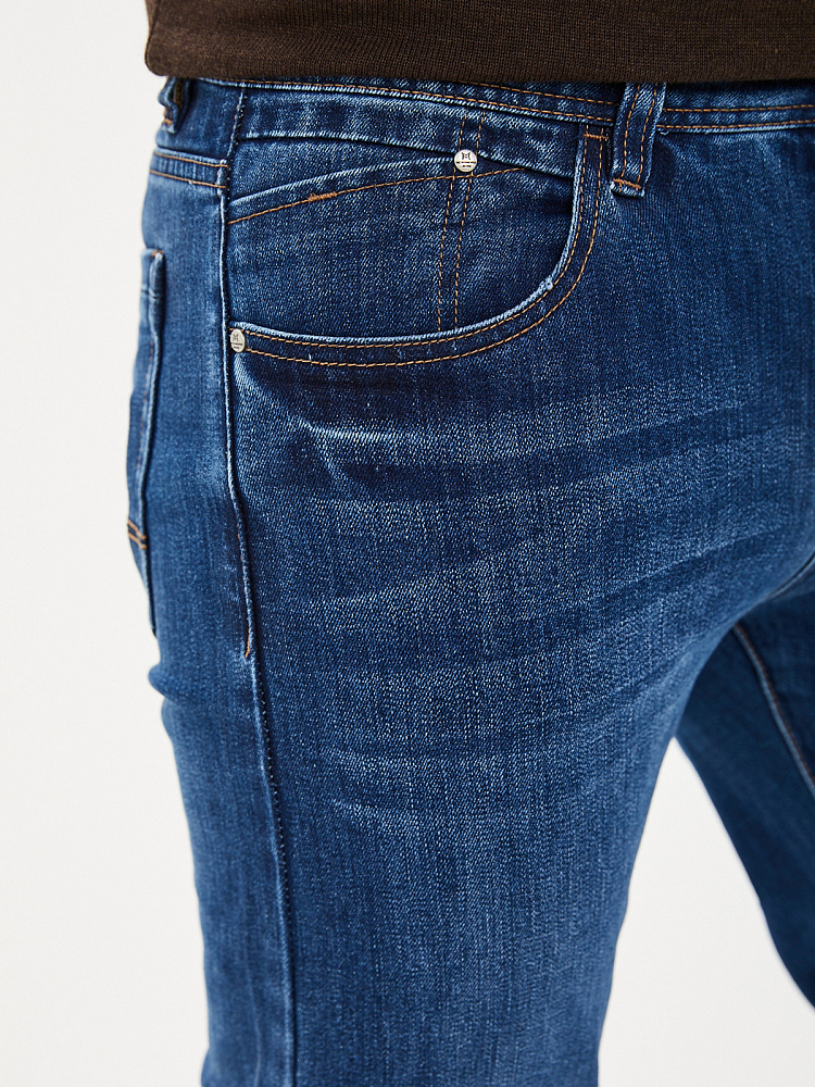 Мужские Джинсы Синий арт. MR19228B