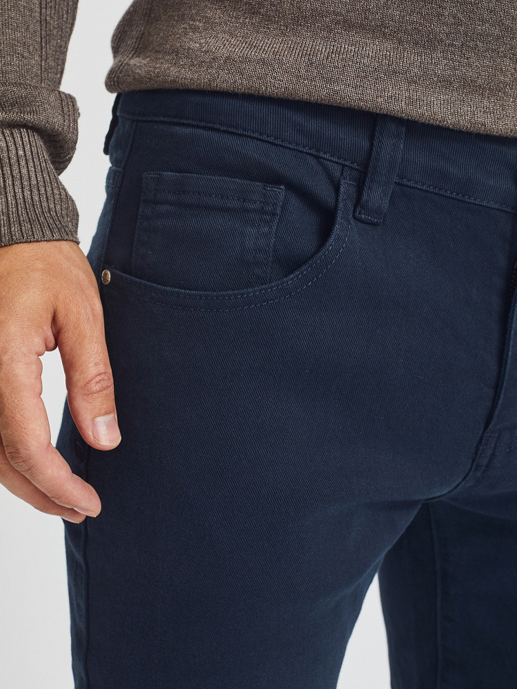 Мужские Брюки Темно-синий арт. MR19015-339