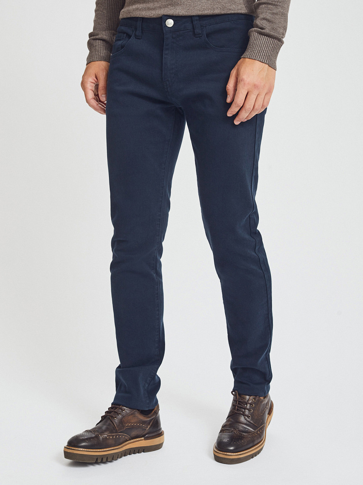 Мужские Брюки Темно-синий арт. MR19015-339