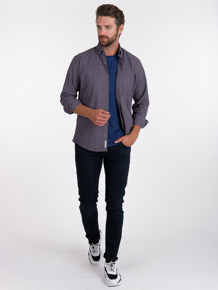 Мужские Джинсы Серо-синий арт. MR19068-536