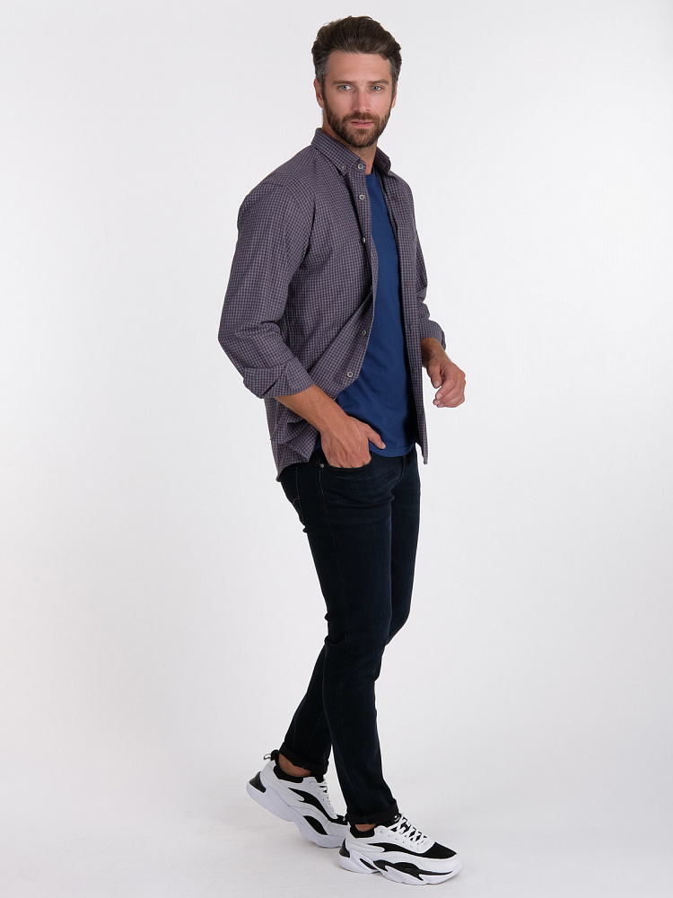 Мужские Джинсы Серо-синий арт. MR19068-536