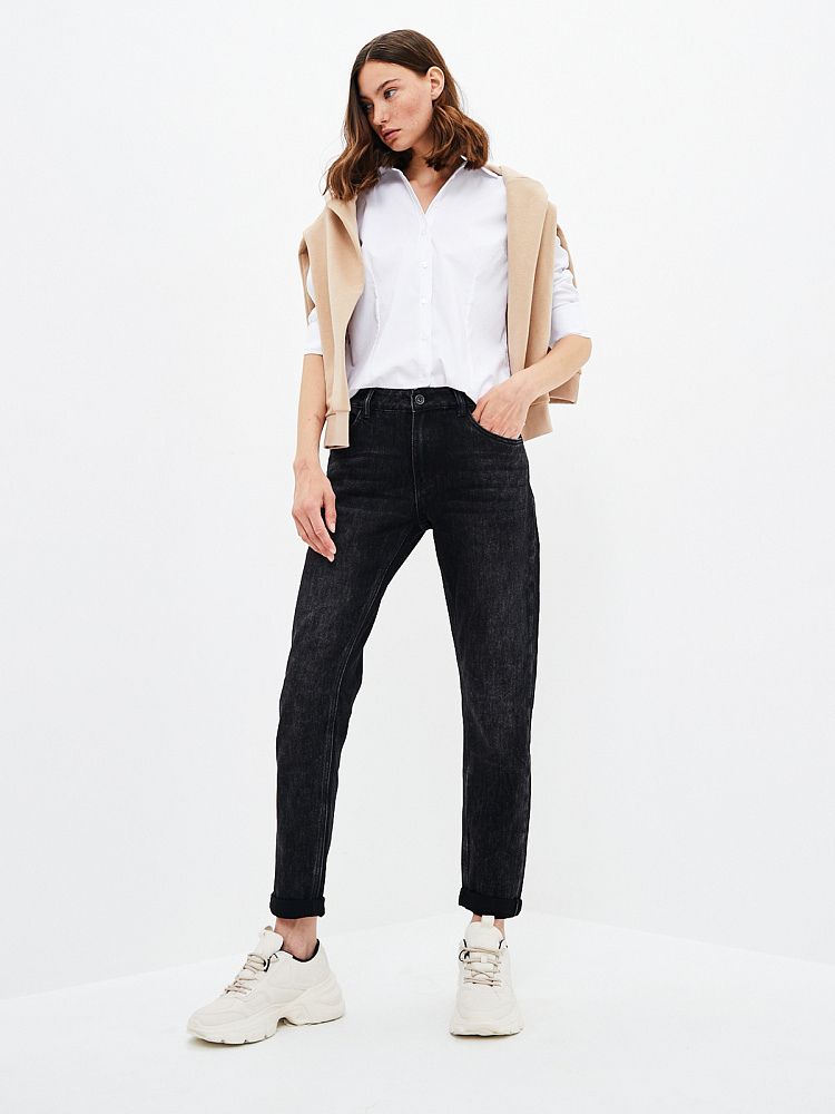 Женские Джинсы Темно-серый арт. MR314