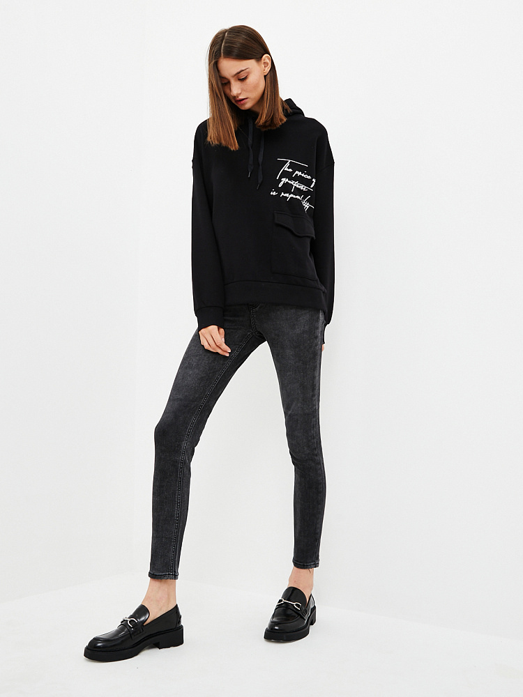 Женские Джинсы Темно-серый арт. MR400A