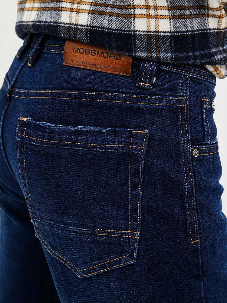 Мужские Джинсы Темно-синий арт. MR19227B