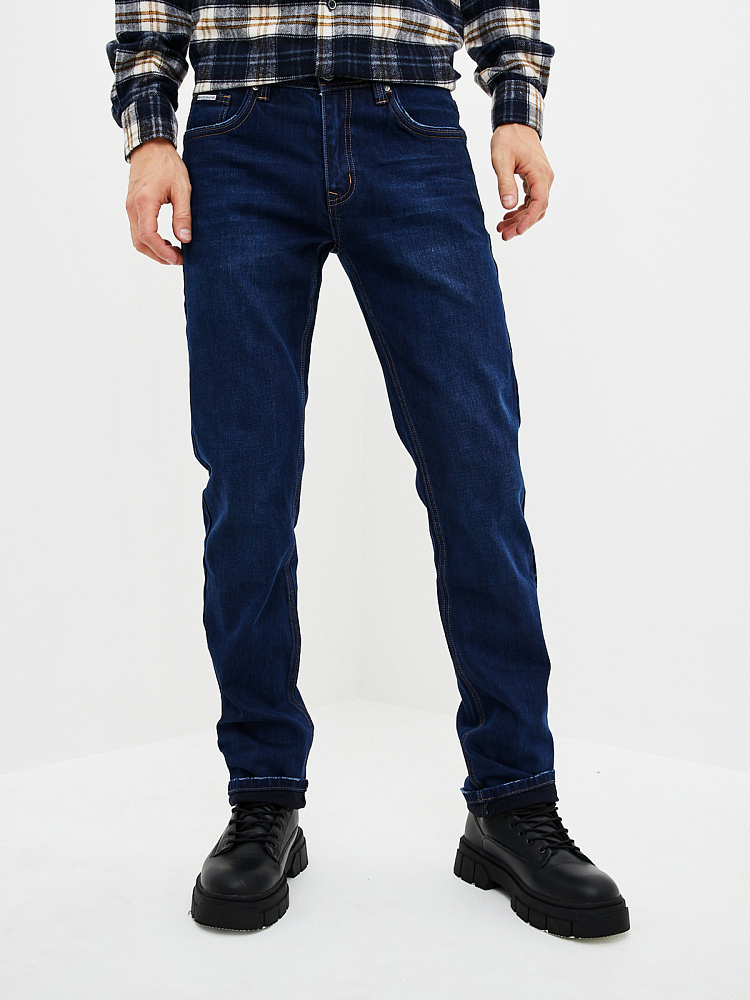 Мужские Джинсы Темно-синий арт. MR19227B