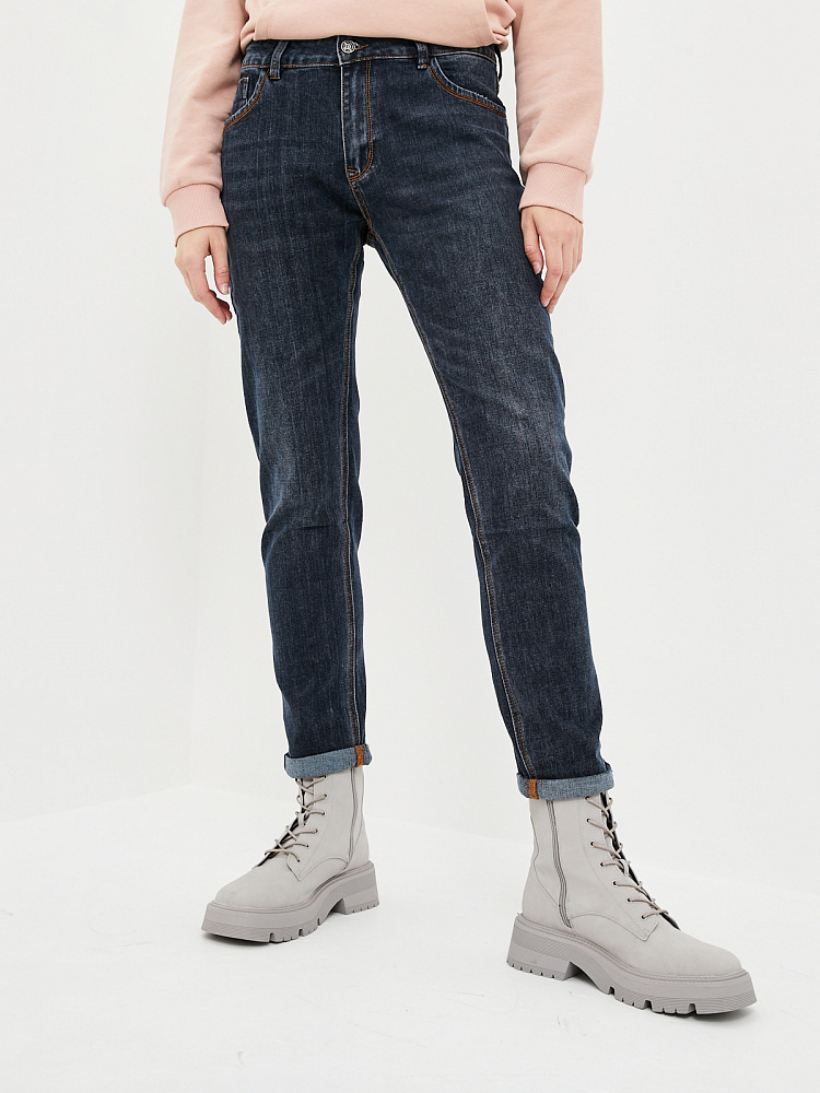 Женские Джинсы Темно-синий арт. MR436