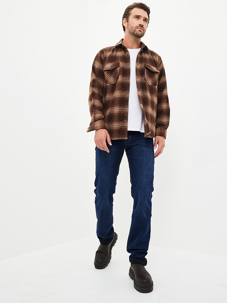 Мужские Джинсы Темно-синий арт. MR19222DZ