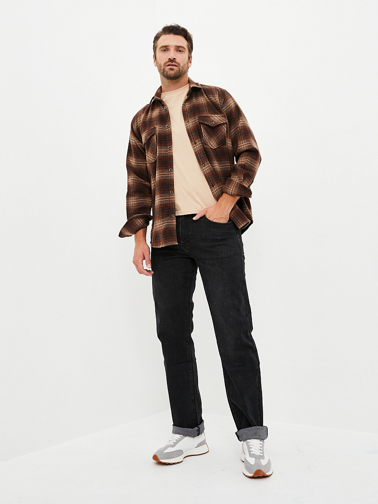 Мужские Джинсы Темно-серый арт. MR19224D