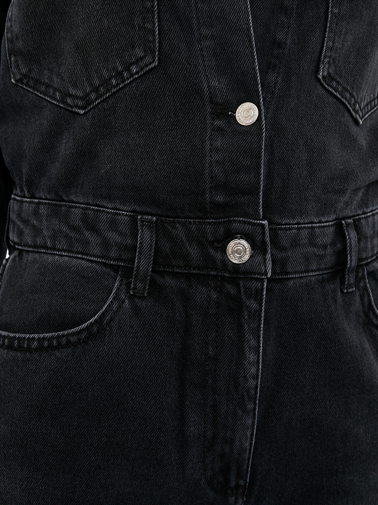 Женский Комбинезон Черный арт. 22KBT01