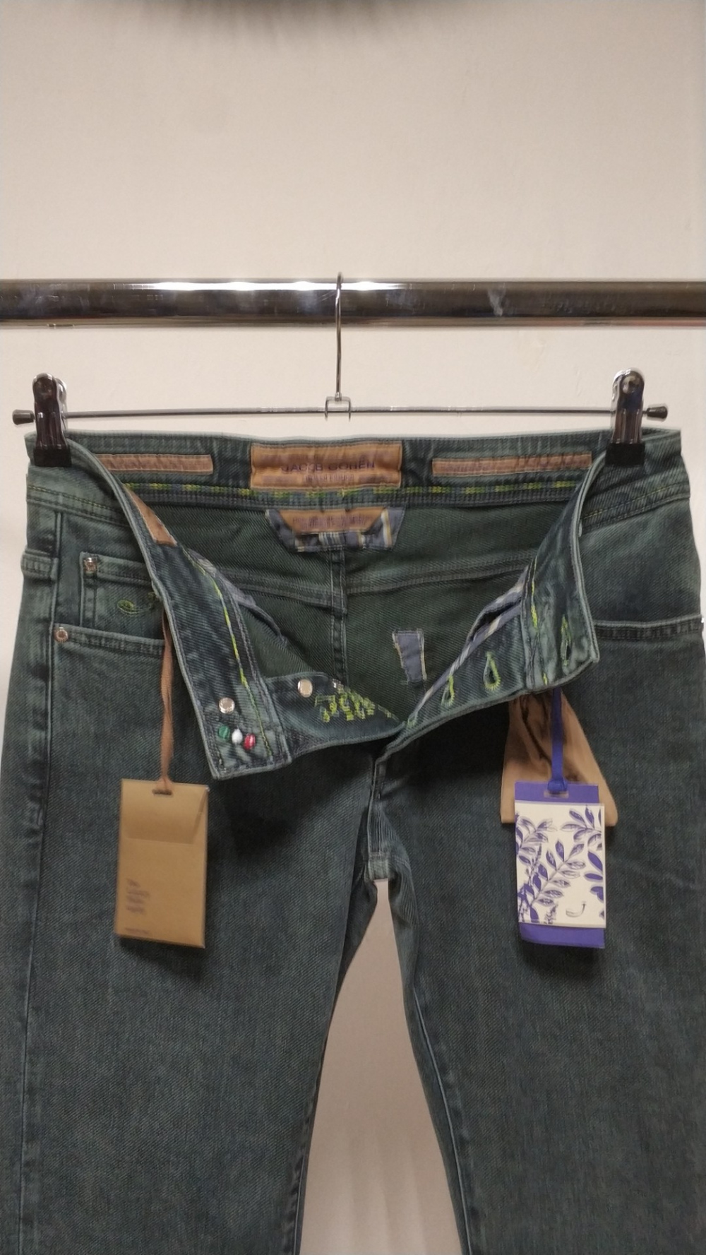 Мужские джинсы Jacob Cohen прямые арт. 2495