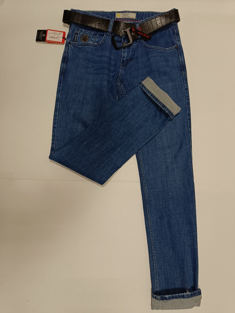 Мужские джинсы COBBELTI  2110 прямые синие арт. 2110cobelti