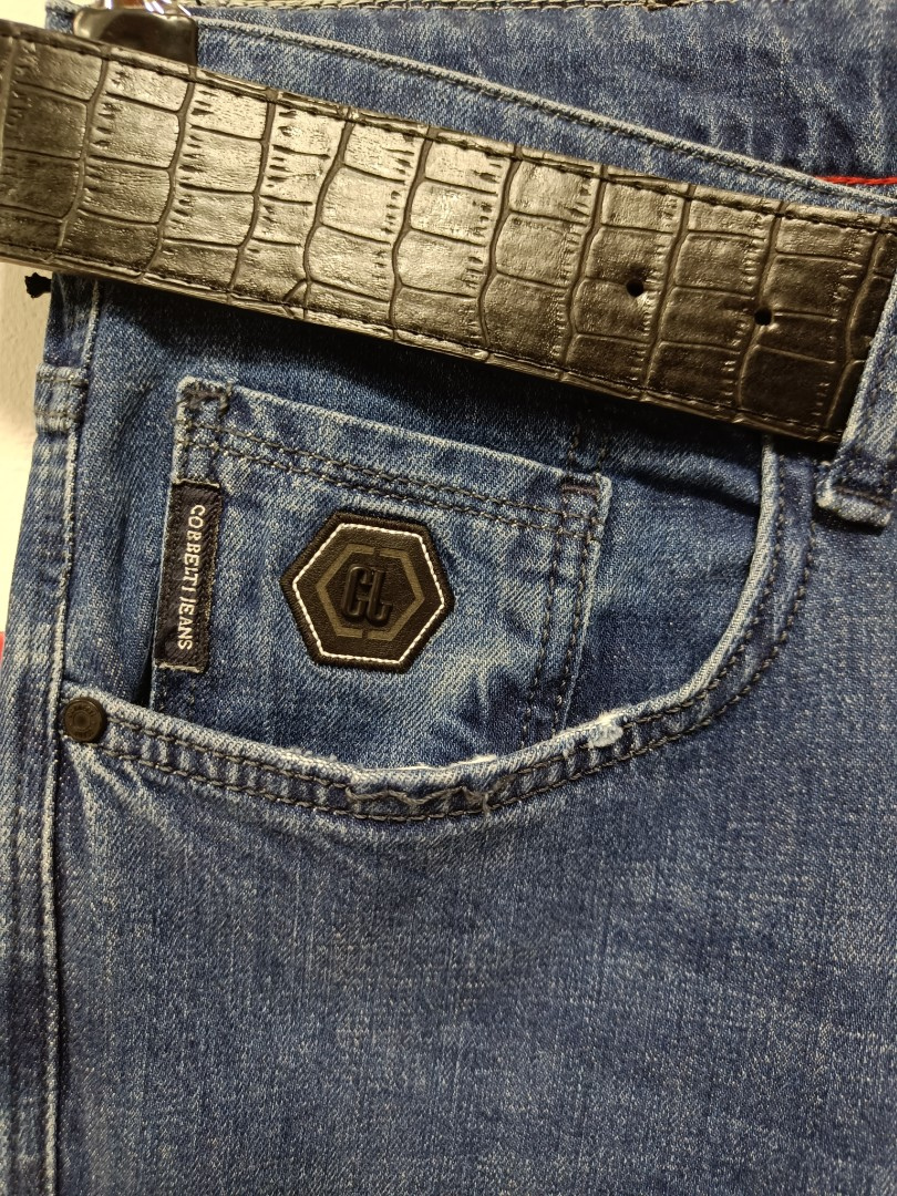 Мужские джинсы COBBELTI  2110 прямые синие арт. 2110cobelti