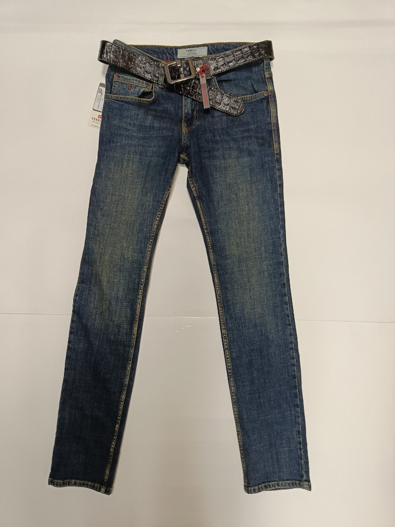 Мужские джинсы COBBELTI  2140 прямые синие арт. 2140cobelti