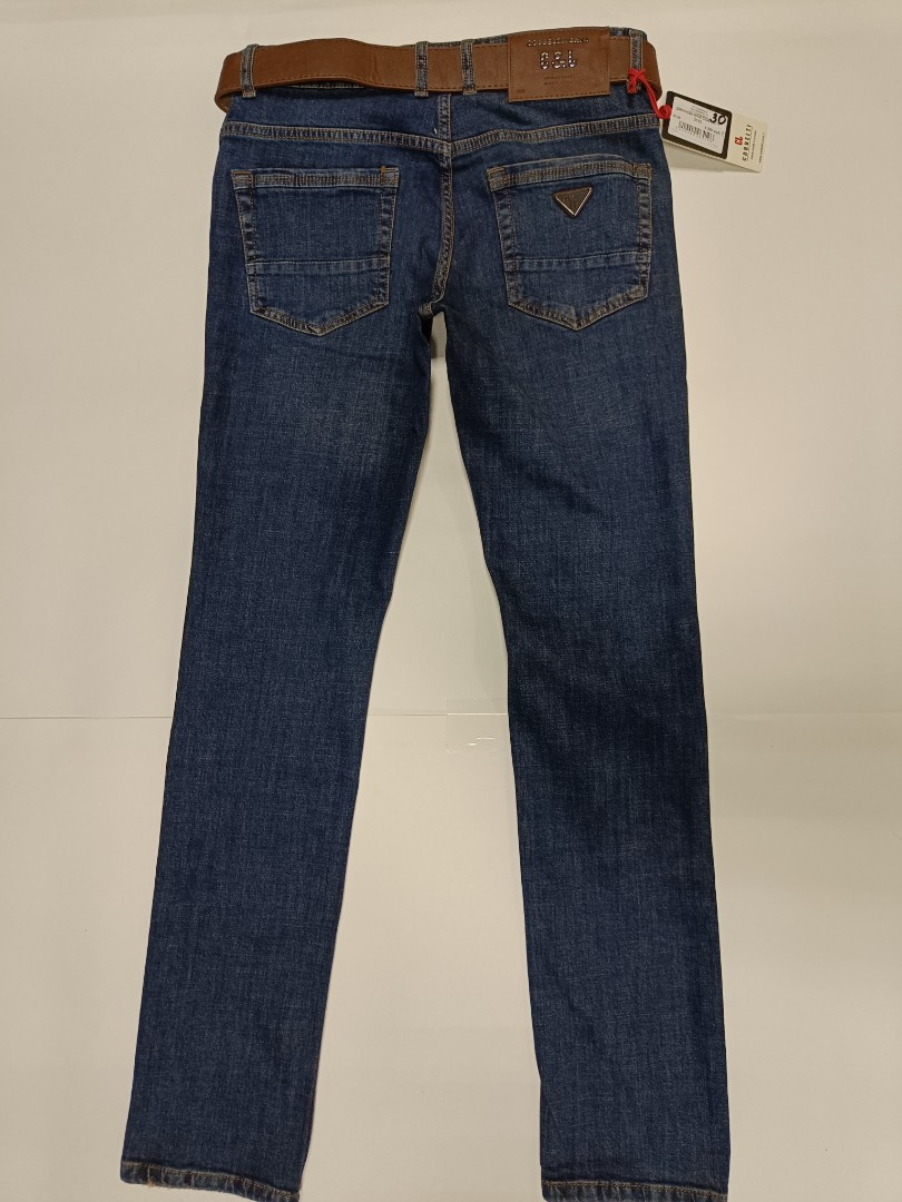 Мужские джинсы COBBELTI  2132 прямые синие арт. 2132cobelti