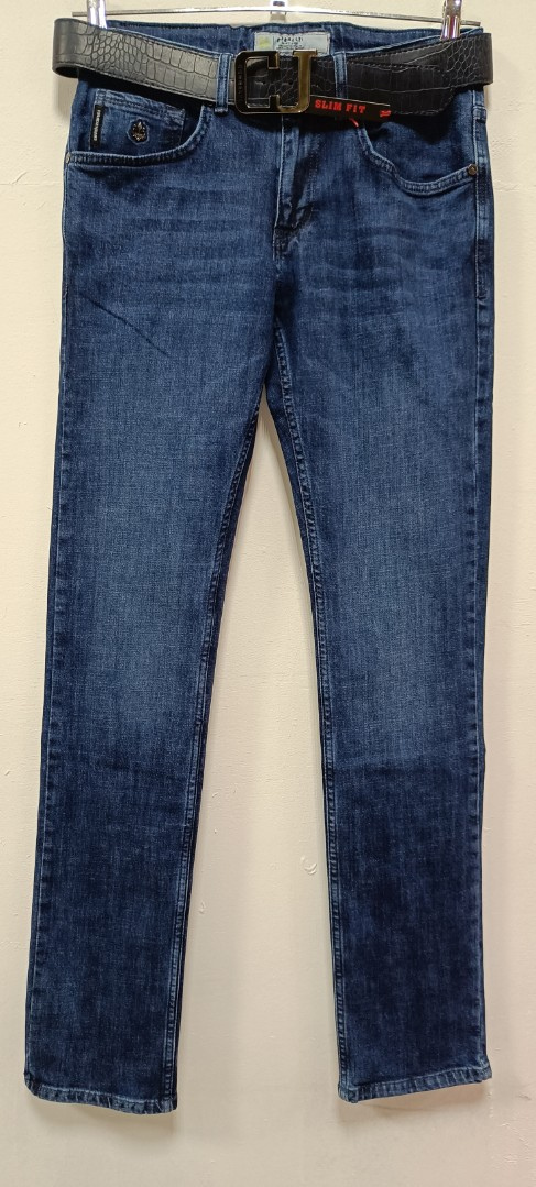 Мужские джинсы COBBELTI  2137 прямые синие арт. 2137cobelti