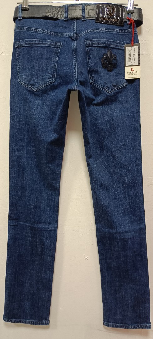 Мужские джинсы COBBELTI  2137 прямые синие арт. 2137cobelti