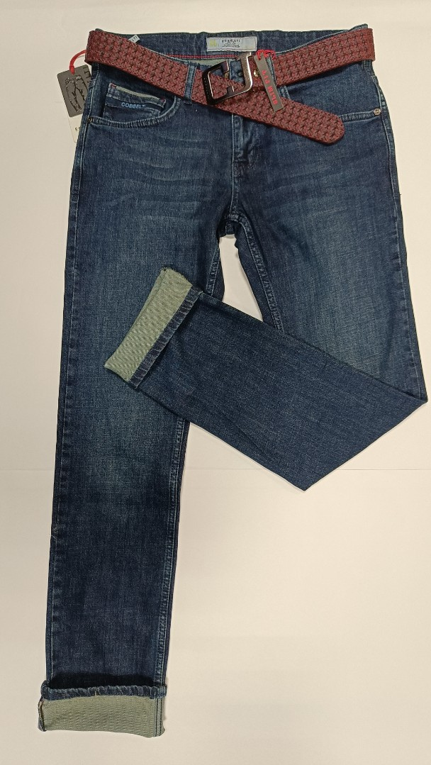 Мужские джинсы COBBELTI  2134 прямые синие арт. 2134cobelti