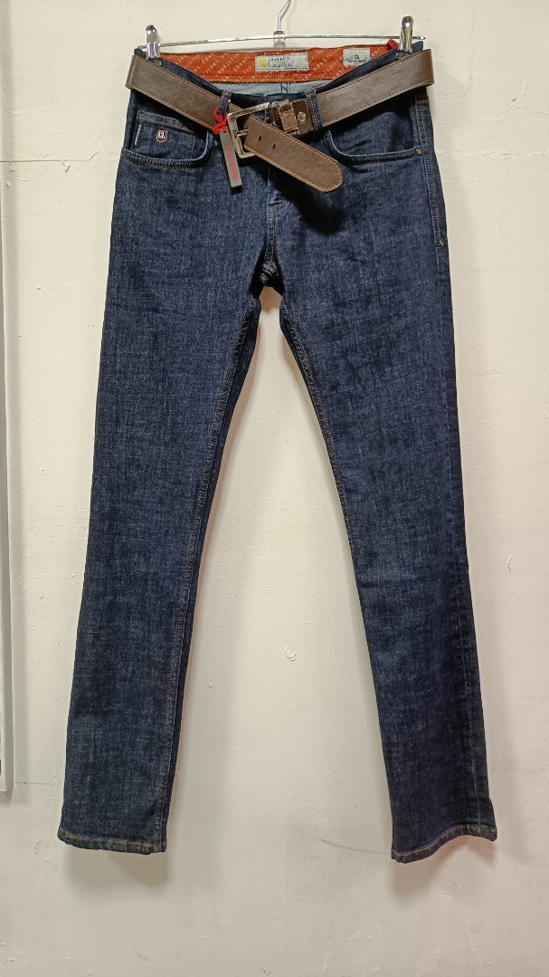 Мужские джинсы COBBELTI  1196 прямые синие арт. 1196cobelti