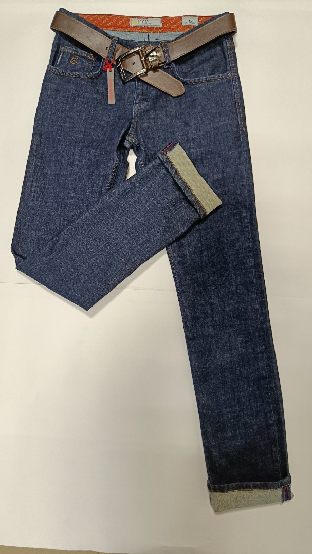 Мужские джинсы COBBELTI  1196 прямые синие арт. 1196cobelti