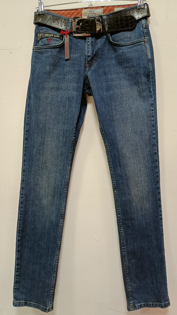 Мужские джинсы COBBELTI  1219 прямые синие арт. 1219cobelti