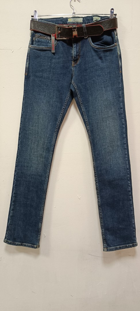 Мужские джинсы COBBELTI  1228 прямые синие арт. 1228cobelti