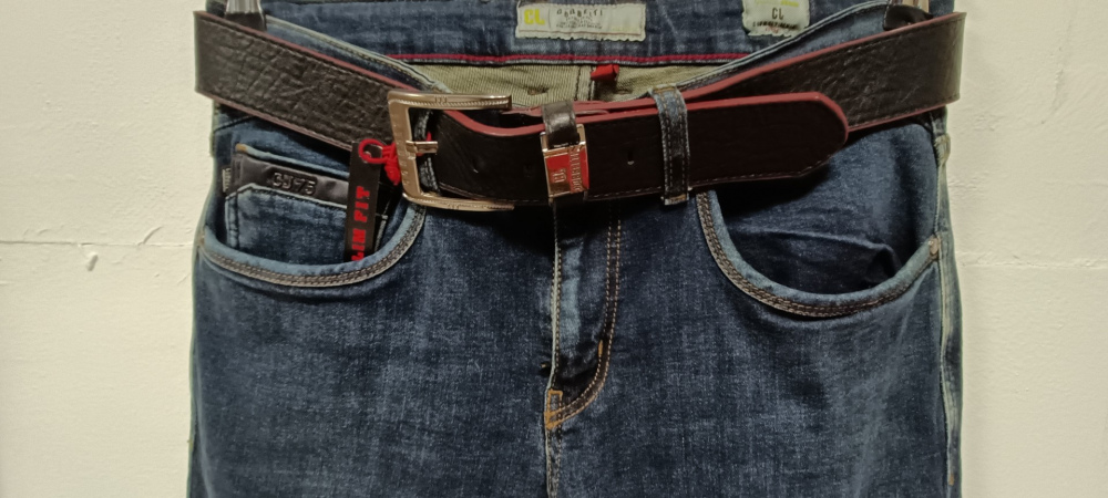 Мужские джинсы COBBELTI  1228 прямые синие арт. 1228cobelti