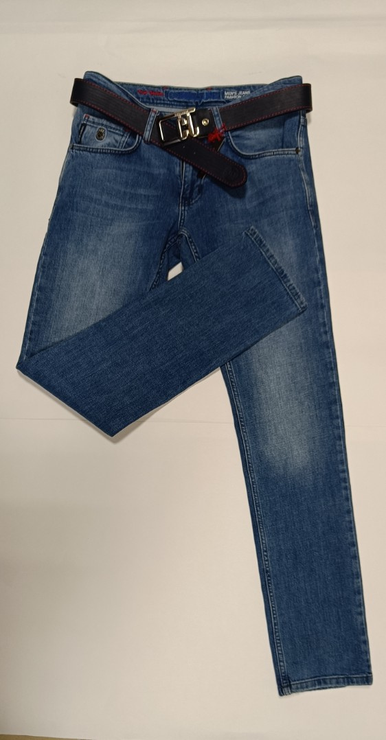 Мужские джинсы COBBELTI  2021 прямые синие арт. 2021cobelti