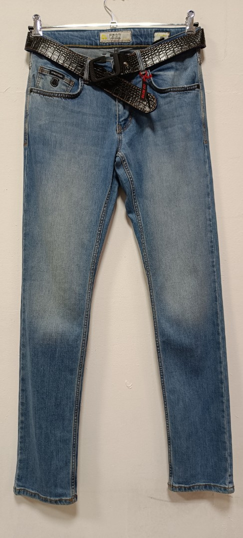 Мужские джинсы COBBELTI  2022 прямые синие арт. 2022cobelti