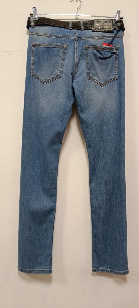 Мужские джинсы COBBELTI  2022 прямые синие арт. 2022cobelti