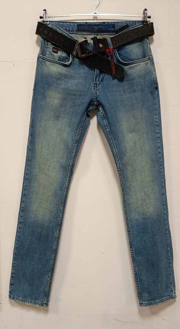 Мужские джинсы COBBELTI  2009 прямые синие арт. 2009cobelti