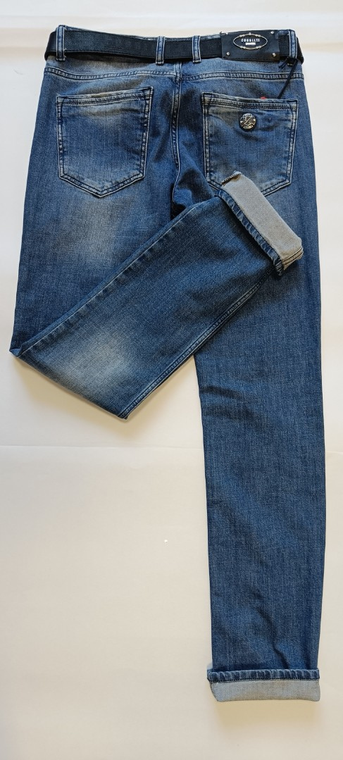 Мужские джинсы COBBELTI  1006 прямые синие арт. 1006cobelti