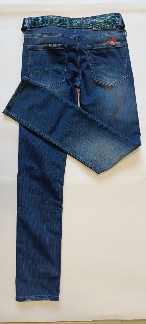 Мужские джинсы COBBELTI  11687 прямые синие арт. 11687cobelti